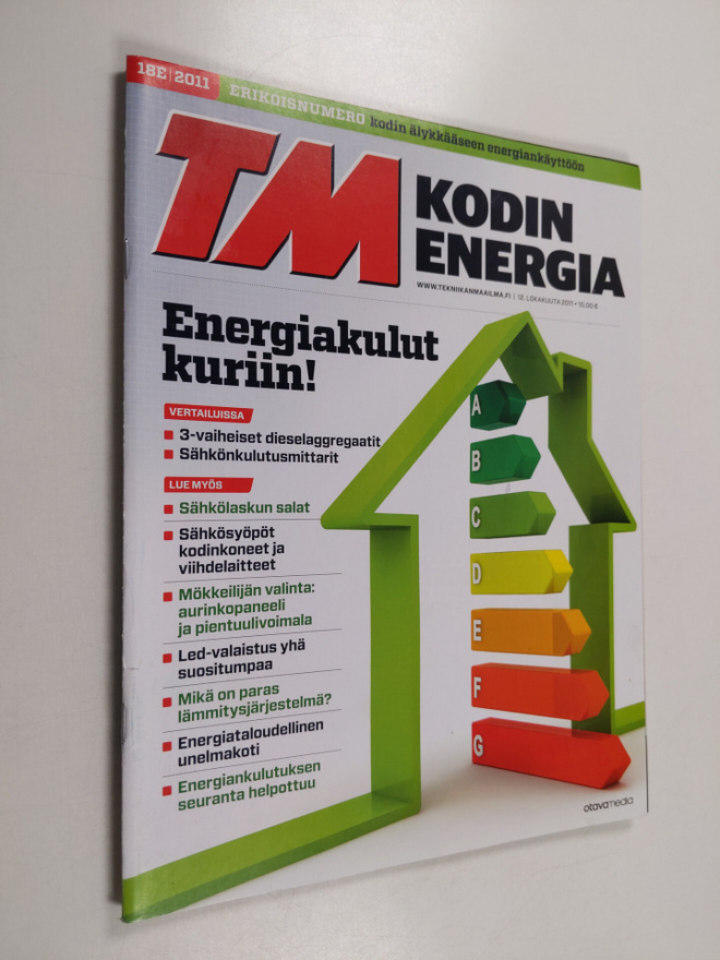 Tekniikan maailma 18E/2011 : Kodin energia