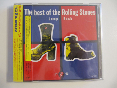 The Rolling Stones Jump Back Japanilainen CD OBI