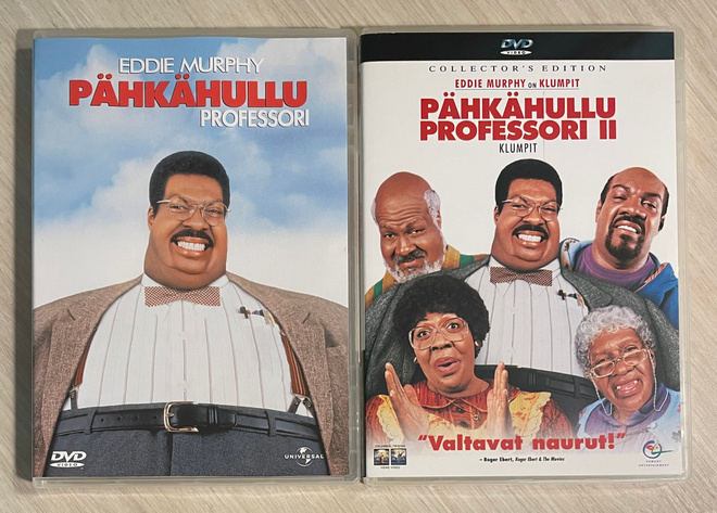Pähkähullu professori 1&2 (2DVD) Eddie Murphy