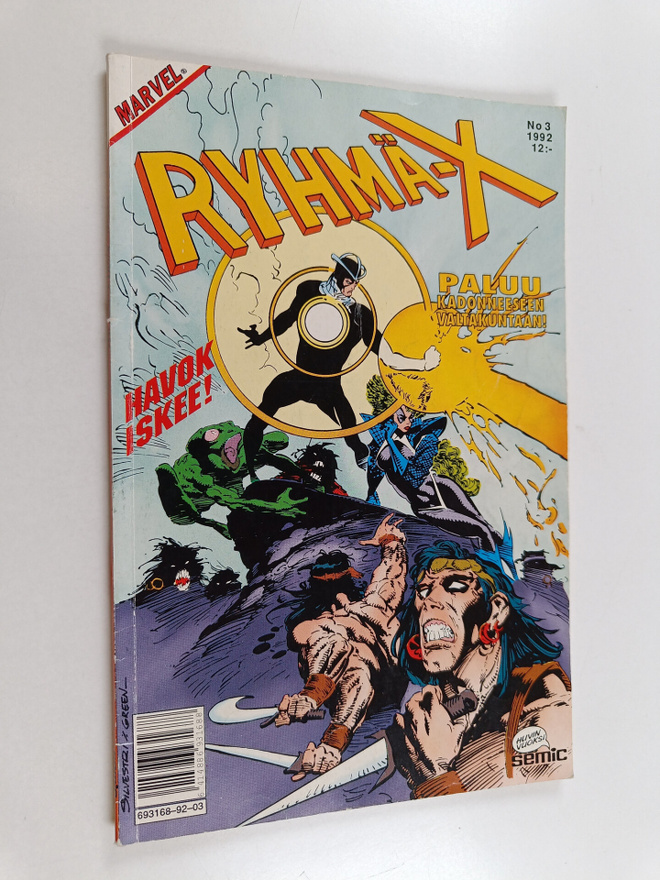 Ryhmä-X : 3/1992