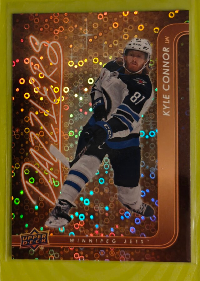 Kyle Connor 2024-25 UD Series 2 Dazzlers