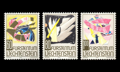 Liechtenstein 1096-8 ** Joulu (1994)
