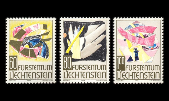 Liechtenstein 1096-8 ** Joulu (1994)