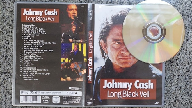 DVD Johnny Cash: Long Black Veil