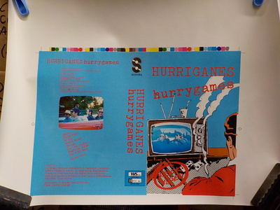 HURRIGANES - HURRYGAMES VHS-KANNEN  VERY RARE KOEVEDOS  ! +