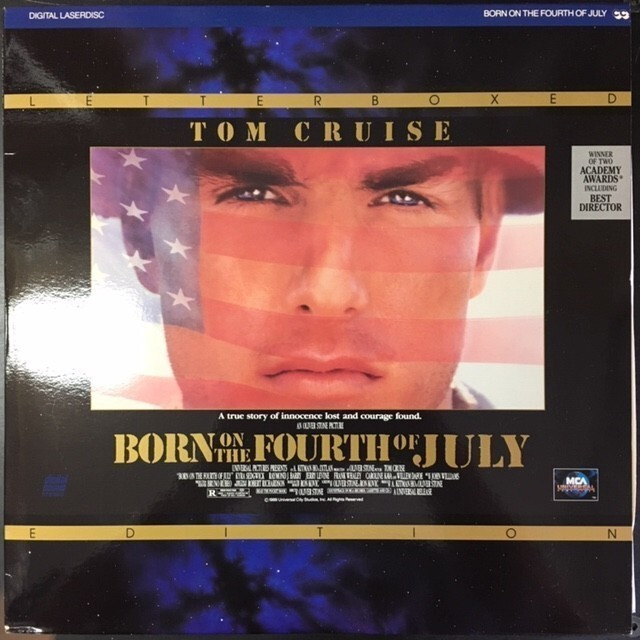 Born On The Fourth Of July LaserDisc