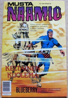 Mustanaamio 19 / 1989 , lukematon