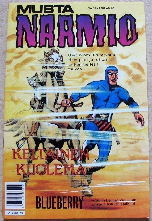 Mustanaamio 19 / 1989 , lukematon