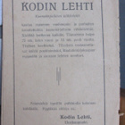 Dick Donovan: Varjojen kammio, Kodin Lehti 1927. 32 s. - pikkukuva 2