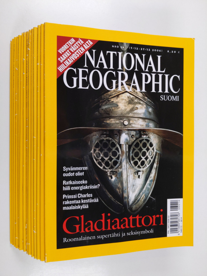 National Geographic Suomi vuosikerta 2006 (1-14)