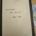 VANHA Valokuva Ooppera Laulajatar Aili Karsti 1946 - pikkukuva 2