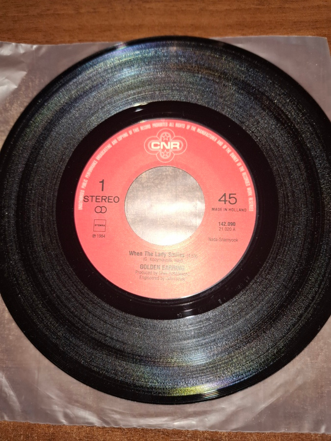 7` Golden Earring - When The Lady Smiles/Orwell`s Year