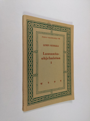 Lempi (koonn.) Musikka : Lausuntaohjelmistoa 1