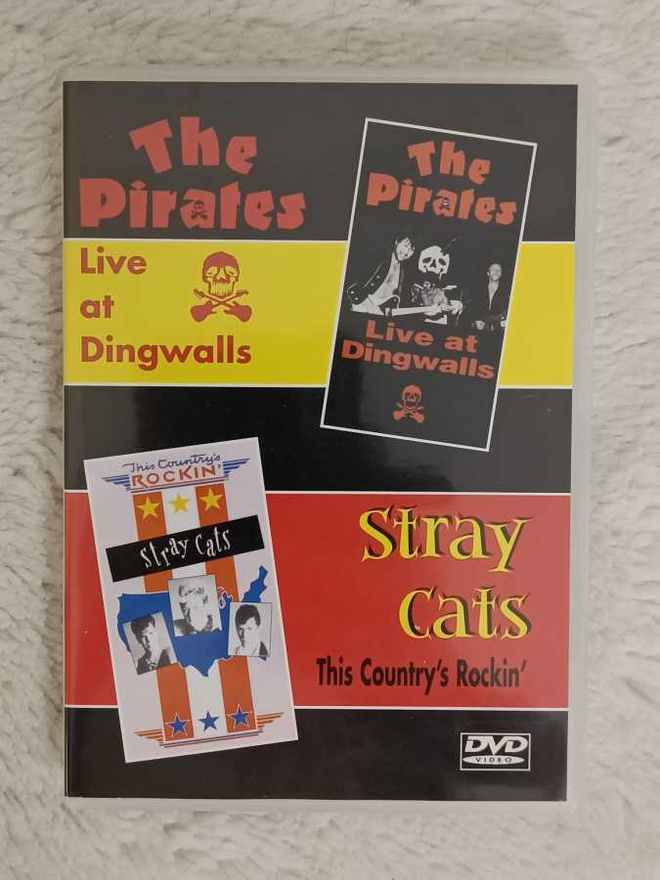 THE PIRATES & LIVE/STRAY CATS DVD