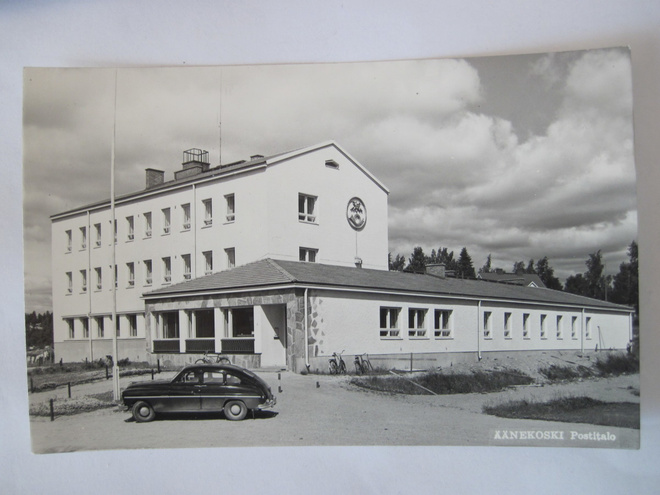 VANHA Postikortti Äänekoski 1950-luku Alkup.Mallikappale