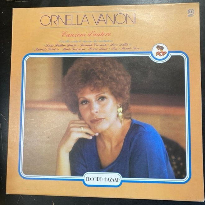 Ornella Vanoni - Canzoni D'Autore (ITA/1980) LP