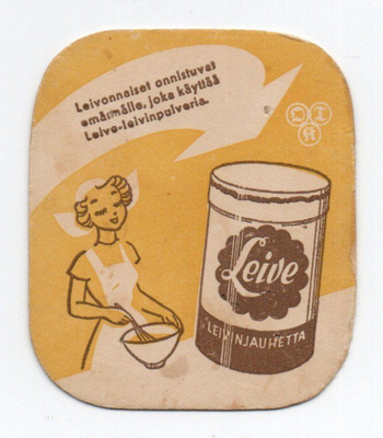 Kahvilappu Leive Leivinjauhetta