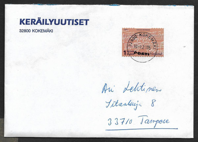 Postilähetys - Yl.m. 1.lk 2004 (LAPE 1673) Kokemäki 10.12.05