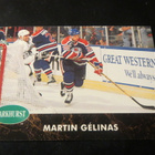 Martin Gélinas - Edmonton Oilers jääkiekkokortti - pikkukuva 1
