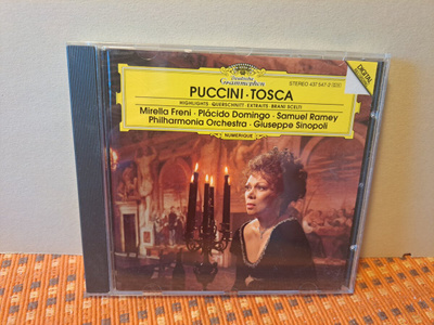 Puccini:Tosca Highlights-Freni-Domingo-Ramey-Sinopoli CD
