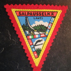 SALPAUSSELKÄ LAHTI VANHA KANGASMERKKI EI KÄYTETTY - pikkukuva 1