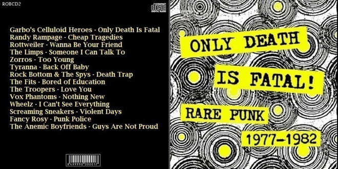 ONLY DEATH IS FATAL! comp 1977-82 ...kbd bloodstains btf btr