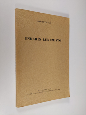 György Lako : Unkarin lukemisto
