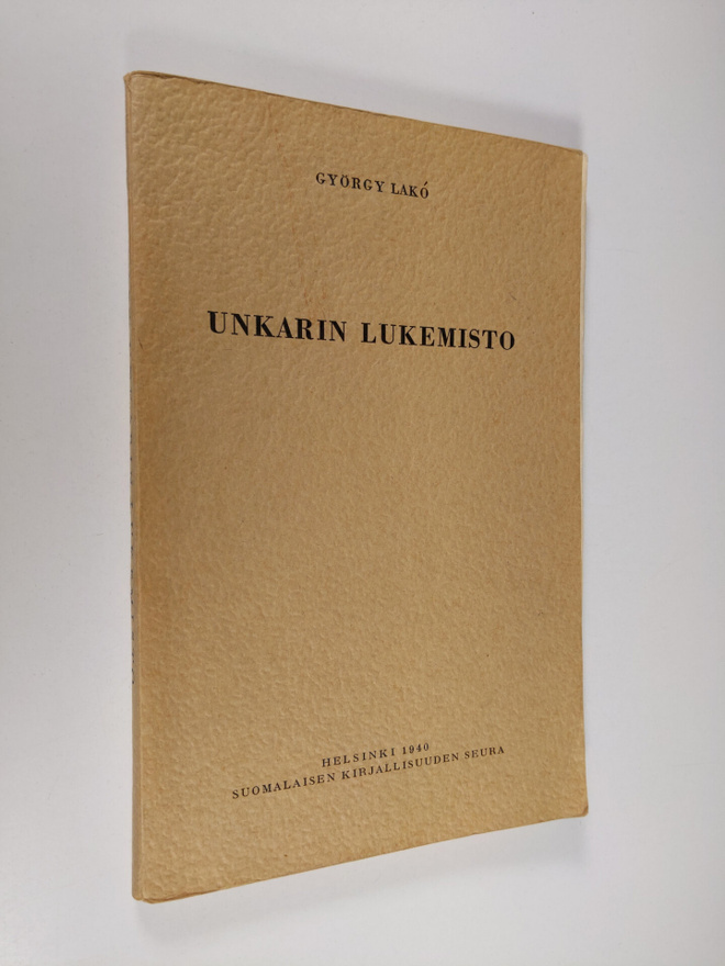 György Lako : Unkarin lukemisto