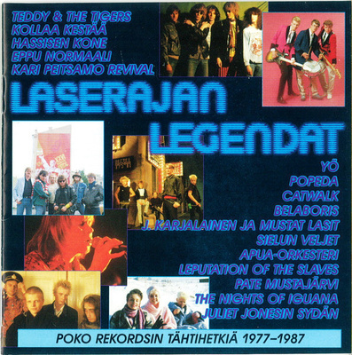 VARIOUS - LASERAJAN LEGENDAT - CD (POPEDA, YÖ, YMS.)