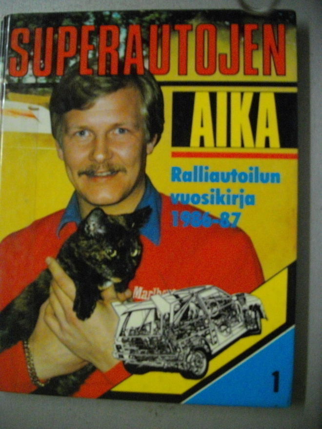 Erkki Vanhanen: Ralliautoilun vuosikirja 1986-87 (8.11)