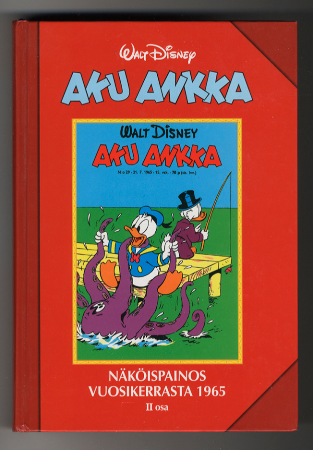 Aku Ankka näköispainos vuosikerrasta 1965 II osa