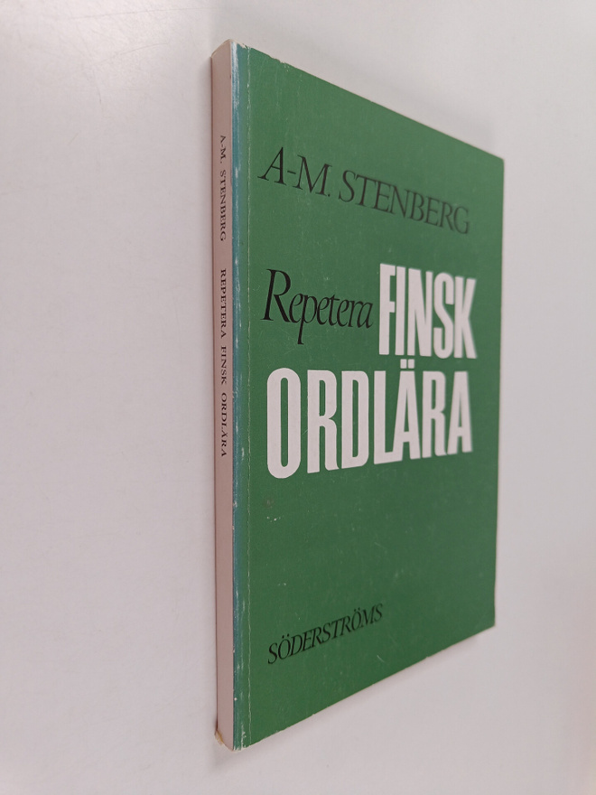 Anne-Marie Stenberg : Repetera finsk ordlära