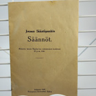 v.1920 Jousan Säästöpankin säännöt - pikkukuva 1
