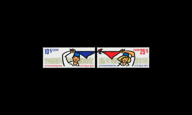 DDR 1596-7 ** Pioneeritapaaminen (1970)