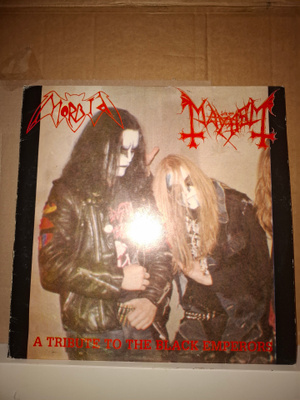 MORBID / MAYHEM - A Tribute To The Black Emperors LP 1994