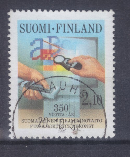 1992 Kirjapainotaito loistoleimaisena.