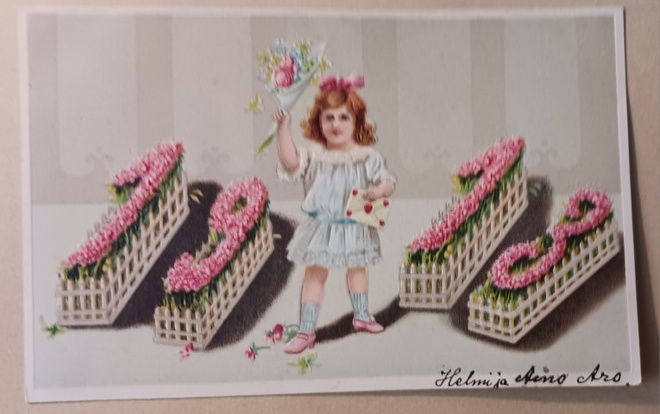 Pikkuleidi toivottaa kukin Uutta Vuotta 1913, p. 1912