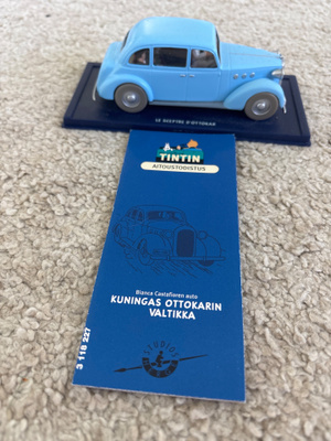 Tintin auto - kuningas Ottokarin valtikka