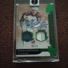 Mikko Rantanen 19-20 UD Artifacts Emerald Auto Patch 06/10 - pikkukuva 1