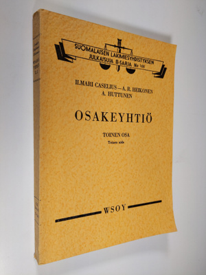 Ilmari Caselius : Osakeyhtiö 2 : 2