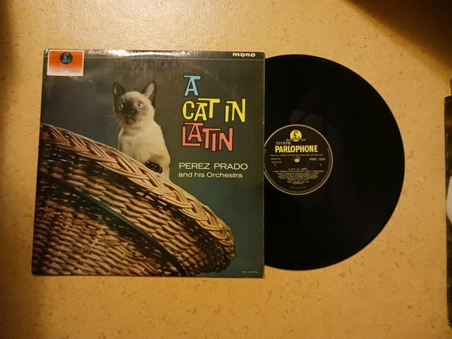 Perez Prado And His Orchestra – A Cat In Latin lp orig 1964
