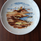 Arabia, käsinmaalattu seinälautanen, halk. n.20 cm, 60 luku - pikkukuva 2