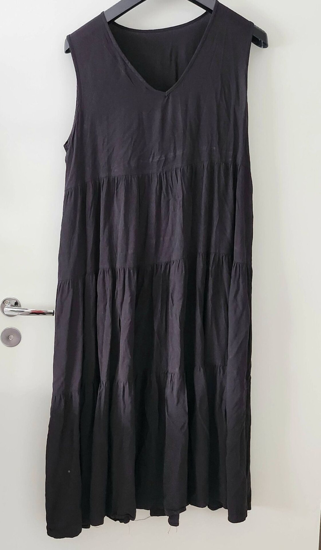 musta A-mallinen kesämekko L-XL