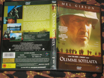 DVD - OLIMME SOTILAITA - 2001 Vietnamin Sota EX+