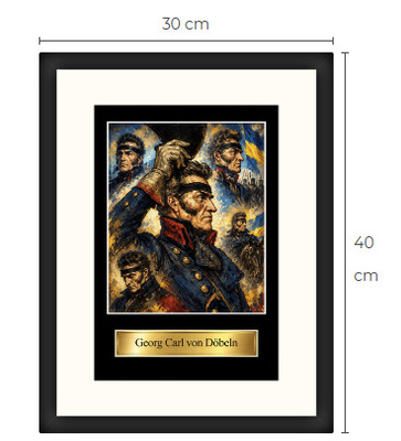 Uusi Georg Carl von Döbeln art print Limited Edition