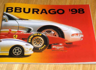 BBurago -pienoismallikuvasto (metalliautot) vuodelta 1998