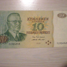 10 mk 1980 I-SARJA KORVAAVA - pikkukuva 1