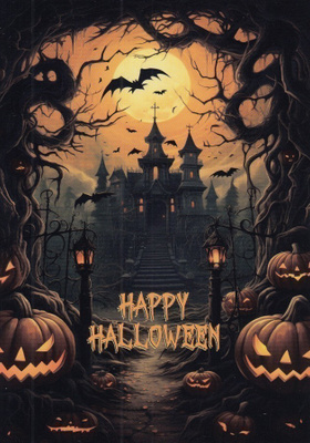 Halloween portti taloon