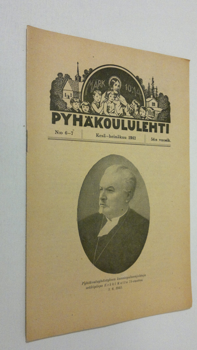 Pyhäkoululehti N:o 6-7 1942