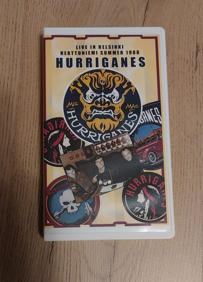 Hurriganes Live in Helsinki 1988 VHS